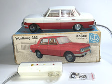 DDR-Wartburg 353 Zivil Anker verchromte Stoßstangen OVP