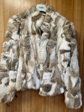 GIL BRET / Kaninchenpelz Jacke  / 38