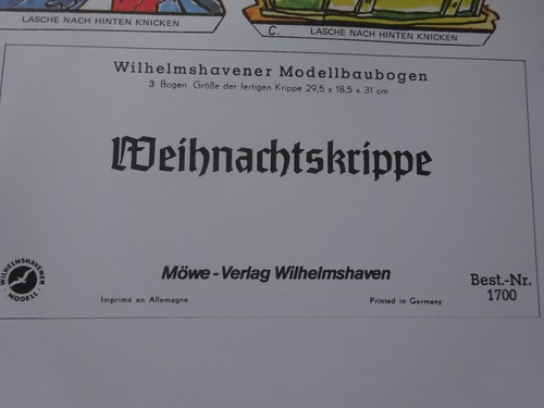 Weihnachtskrippe