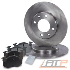BREMSSCHEIBEN VOLL +BREMSBELÄGE HINTEN FÜR CITROEN XSARA PEUGEOT 106  206 CC 306