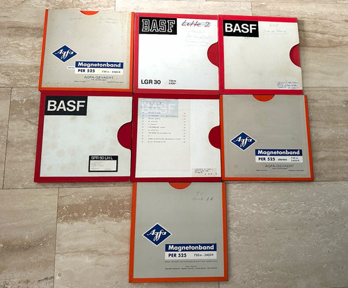 Basf agfa tonbandspulen - basf/agfa,