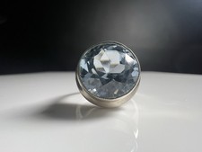 Ring Silber 800 Blau Spinell