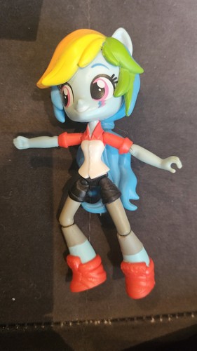 Rainbow dash mini puppe aus - dash, my