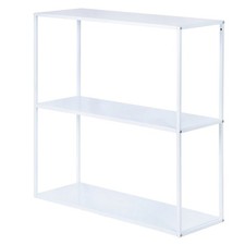 Konsolentisch - weiß - Metall