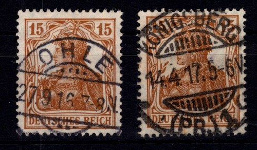 Deutsches reich 100 - deutsches, a/b