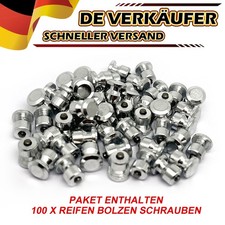 100X Auto Reifen Spikes Anti Rutsch Bolzen Schrauben Winter Schnee Rad Schuhe DE