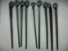  Bankeisen Fensterbankeisen 14 cm alt rustikal Mauerstifte Fenstereisen