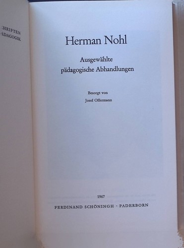 Ausgewählte pädagogische