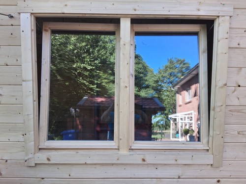 Gartenhaus fenster holz - gartenhaus, fenster,