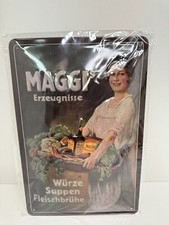 Maggi Blechschild