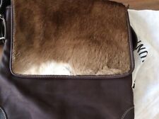 SALE: Leder-Felltasche Bull &