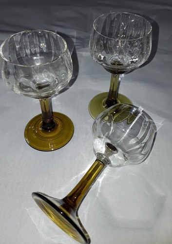 Vintage glas grüner - 3x,