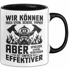 Feuerwehrmann Tasse Geschenk