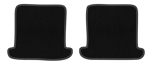 Veloursmatten hinten für