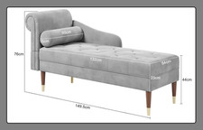 Vesgantti Samt Loungesessel