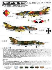 Aeromaster 72-126 1:72 - Suchoi Su-22 Pt.1 NVA + German Air Force