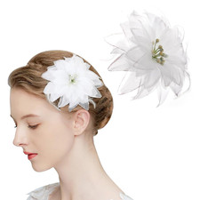 Feder Haarspangen Damen 2