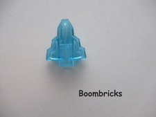 Lego 1 Stück Felsen 1x2 Stufen (Mondstein) Transparent Hellblau Nr. 10178