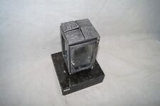 Grablampe, Grablaterne aus Aluminium  mit gebr. Sockel  L13