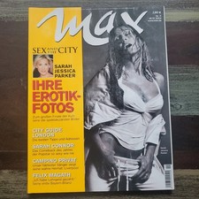 Max Lifestyle Magazin, Heft 11/2004 Sarah Jessica Parkers Erotik-Fotos S. Connor