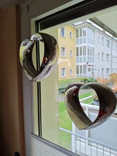 Fink zwei Herzen Fensterdeko