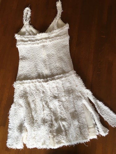 Chanel kleid cremeweiß - kleid,