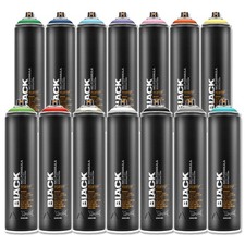 Montana BLACK Extended 600ml Sprühlack Spraydose Lack Graffiti Farbspray DIY 
