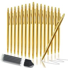 15Pcs Gold Metall Schwarzer