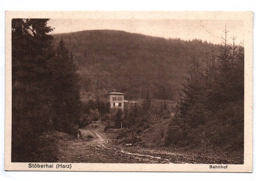 Stöberhai harz bahnhof - ak,