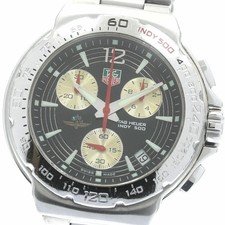 TAG HEUER Carrera Indy 500 Chronograph Quarz Herrenuhr BC B Guter Zustand Fr