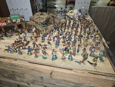 Konvolut DDR Indianer Figuren Cowboys  mit Zubehör 