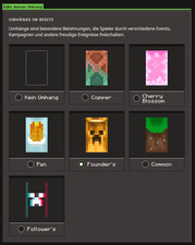 Minecraft Cape Account