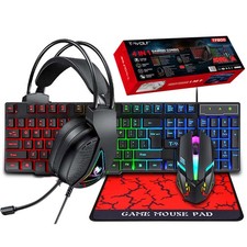 RGB PC Gaming Keyboard Mouse &