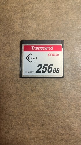 Transcend cfx650 256gb cfast - cfx650,