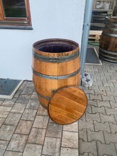 Holzfaß Regentonne Wasserfaß Eichenfaß Weinfaß Regenfaß Faß aus Holz 50-300 Ltr.