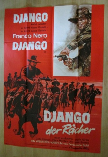 Filmplakat django der - filmplakat,