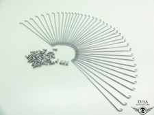 Speichen Satz 36 Chrom