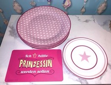 Pinkes Teller Geschirr Set Neu