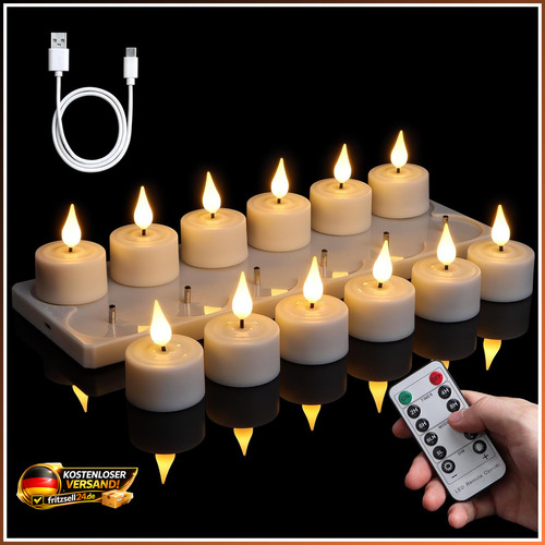 Led teelichter aufladbar - led,