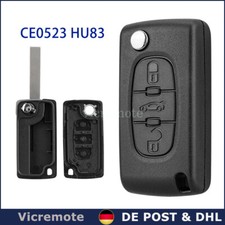 3 Tasten Ersatz Auto Schlüssel Gehäuse Für Peugeot Citroen Berlingo Jumpy 407 C4