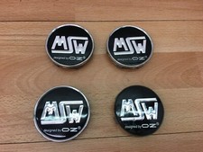 4xSt. MSW Designed by OZ Racing Nabendeckel Nabenkappe Felgendeckel Alufelge 