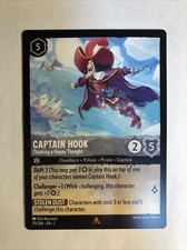 1x Lorcana Captain Hook