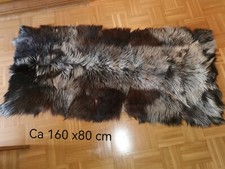 Fellläufer Pelz, Ponyfell Patchwork 160 x 80 cm