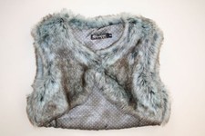 Carbone Weste Gr.140 grau blau