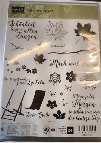 Stampinup stempelset jahr - stempelset,