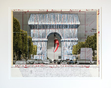 CHRISTO Arc de Triomphe IV