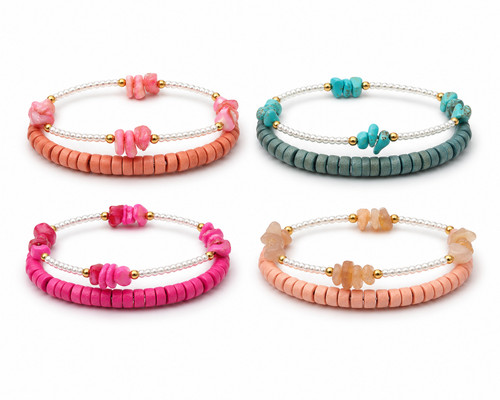 Armband set grün - armband,