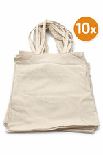 10x Baumwolltasche