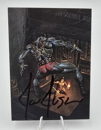 Joe jusko signed ariel - joe,
