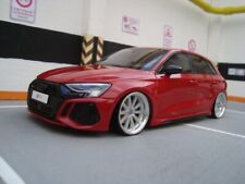 1:18 Audi RS3 Sportback Tiefer Tuning mit 19 Zoll VW R36 Omanyt Echt Alu Felgen